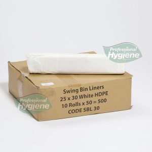 Swing-Bin Liner 30" White