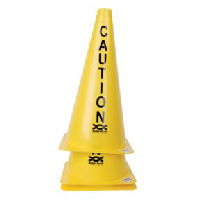 Stackable 'CAUTION' Cone