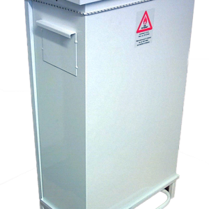 Fire Retardant Pedal Bin 90L