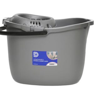 Silver Mop Bucket & Wringer