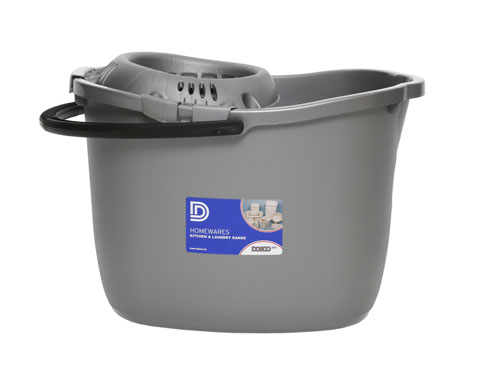 Silver Mop Bucket & Wringer