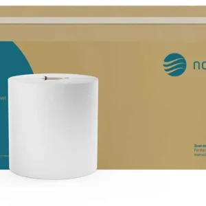 White Laminated & Embossed Roll Towel