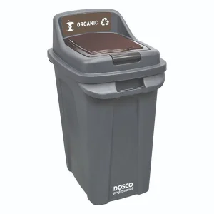 Recycle Bin 70L Brown Lid - Compost