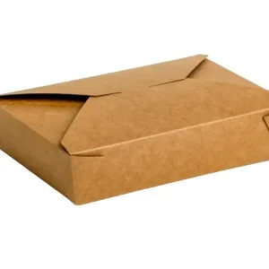 KRAFT BIOBOX NO.8 45OZ CONTAINERS 300PCS