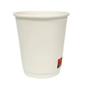 8OZ DOUBLEWALL CUPS WHITE MATTE 500PCS