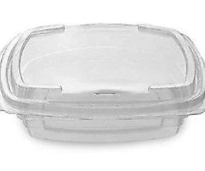 SALAD CONTAINER C/W HINGE 375CC 500PCS
