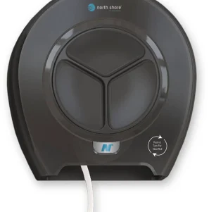 TCS Northshore Orbital Toilet Roll Dispenser Black